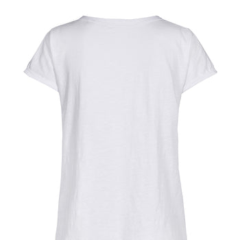 Sommer T-Shirt Namaste Bio Baumwolle - weiß | color:weiß |yoga sommer t-shirt namaste weiß