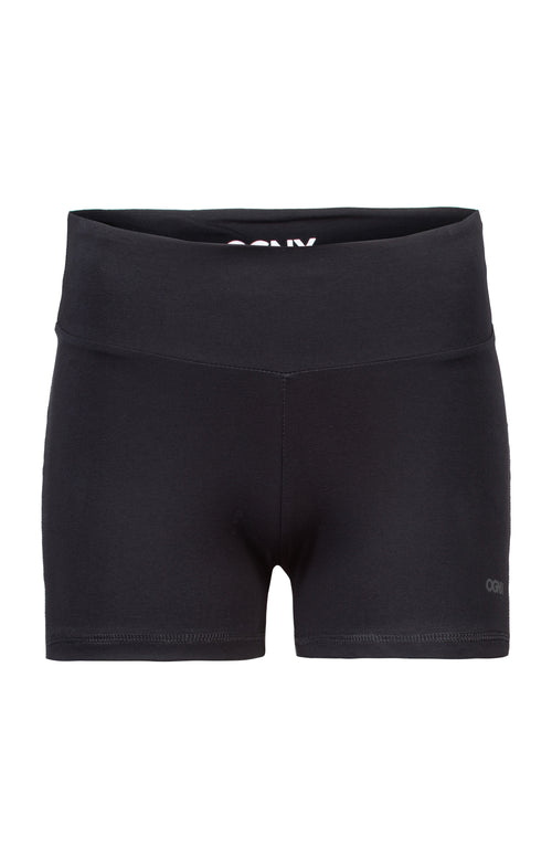 | color:schwarz |hot yoga shorts schwarz baumwolle