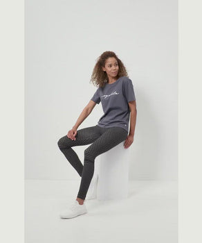 Loose T-Shirt egalite organic cotton - gray | color:grau |t-shirt egalite bio baumwolle grau