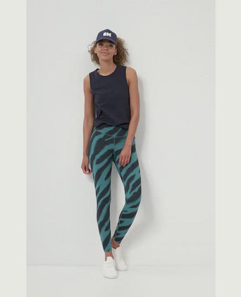 Leggings Flow Polyamid ♻️ - grün | color:grün |yoga sport leggings zebra grün