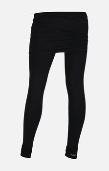 Basic Skirt Pants Bio Baumwolle - schwarz | color:schwarz |leggings mit rock schwarz baumwolle