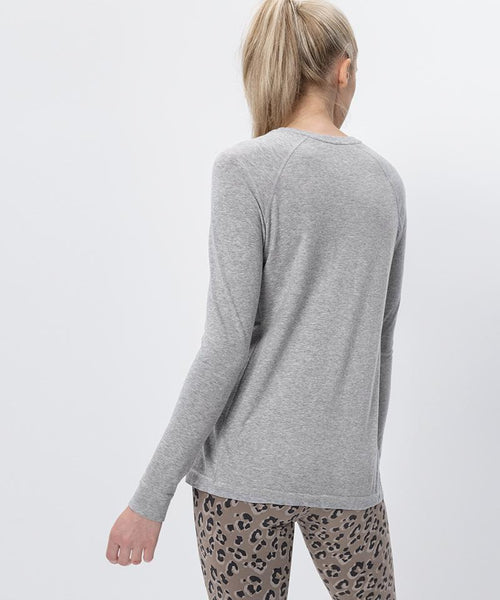 | color:grau |yoga longsleeve namaste grau |yoga kleidung