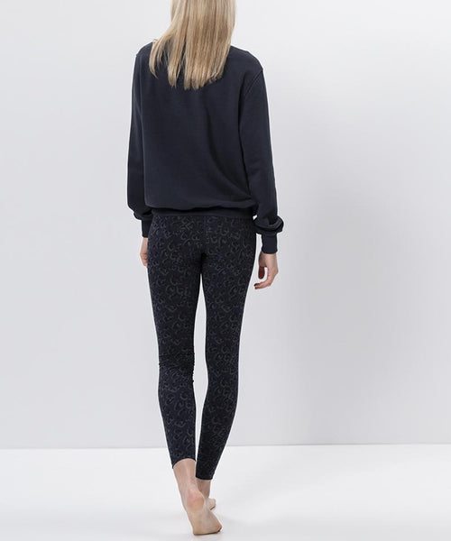 | color:blau |leggings leo blau bio baumwolle nachhaltig