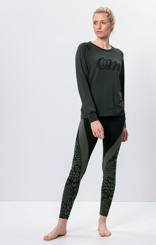 | color:grün |yoga pulli OM lenzing grün