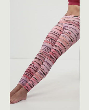 Leggings Aquarell Bio Baumwolle - rosa | color:rosa |yoga leggings rosa bio baumwolle