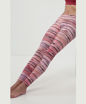 Leggings Aquarell Bio Baumwolle - rosa | color:rosa |yoga leggings rosa bio baumwolle