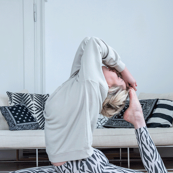 Leggings Zebra Tencel™ organic cotton - white | color: weiss |yoga leggings zebra beige