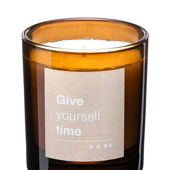 Nachhaltige Duftkerze Give Yourself Time | color:braun |nachhaltige Duftkerze |Yogakerze