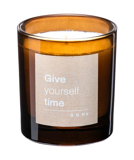 Nachhaltige Duftkerze Give Yourself Time | color:braun |nachhaltige Duftkerze |Yogakerze