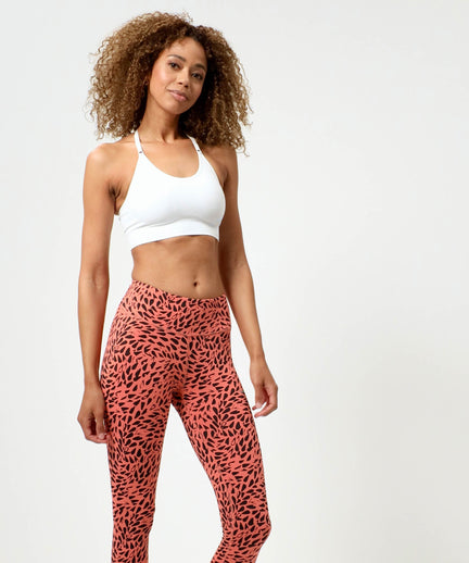 Sport Bra Crossback - medium support - white | color:weiss |yoga bh weiss mittlerer halt