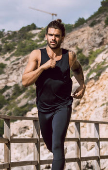 Mesh tank - black Mesh tank - black