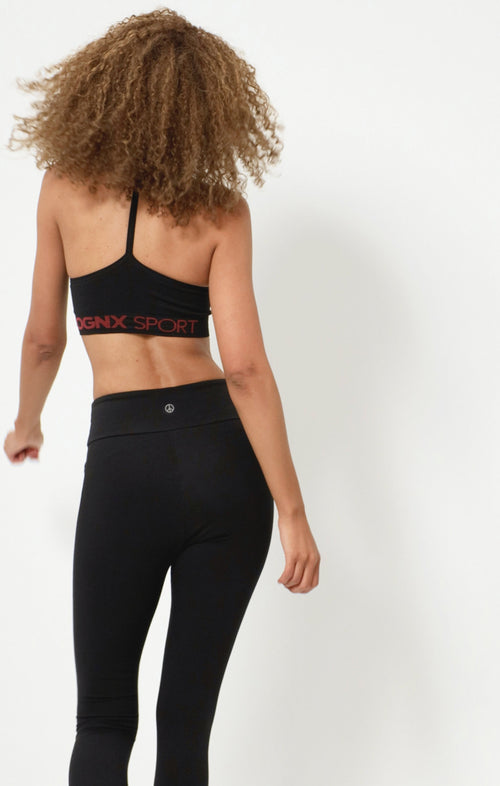 | color:schwarz |yoga bh schwarz mittlerer halt