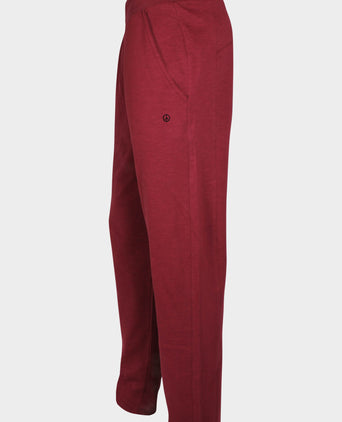 Fitted Pants Bio Baumwolle - rot | color:rot |yoga hose männer rot
