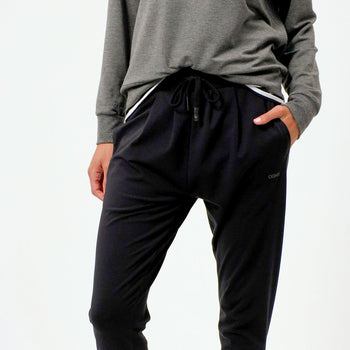 Harem Pants Bio Baumwolle - schwarz | color:schwarz |yoga hose harem schwarz |yoga kleidung