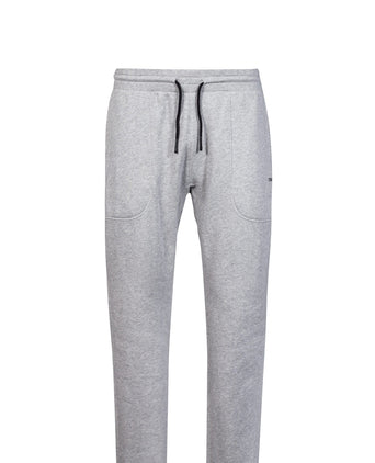 Jogger pants organic cotton - gray | color:grau |yoga hose männer grau bio baumwolle