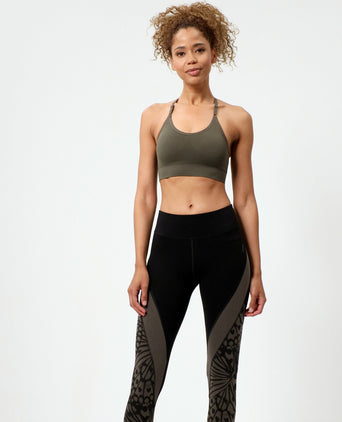 Leggings Carving Butterfly Tencel™ Bio Baumwolle - grün | color:grün |yoga leggings schwarz tencel baumwolle