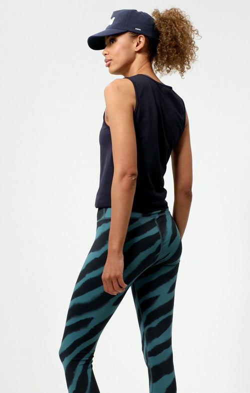 | color:grün |yoga sport leggings zebra grün