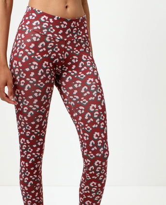 Leggings Leo Bio Baumwolle - rot |color:rot |leo leggings rot bio baumwolle nachhaltig