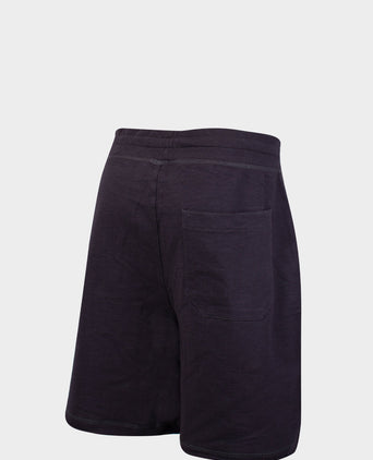 Vintage shorts organic cotton - black | color:schwarz |yoga shorts männer schwarz bio baumwolle