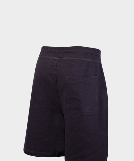 Vintage shorts organic cotton - black | color:schwarz |yoga shorts männer schwarz bio baumwolle