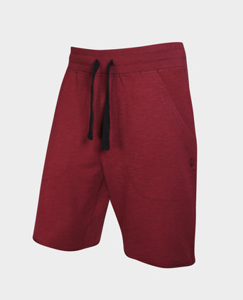 Vintage Shorts Bio Baumwolle - rot | color:red |yoga shorts men red