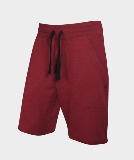 Vintage Shorts Bio Baumwolle - rot | color:red |yoga shorts men red