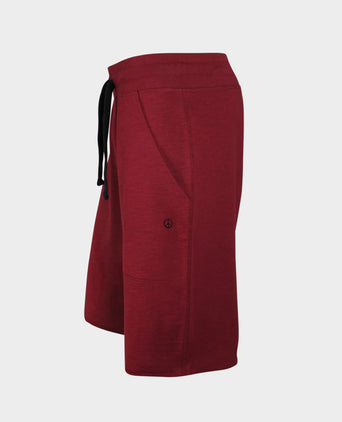 Vintage Shorts Bio Baumwolle - rot | color:red |yoga shorts men red