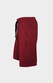 Vintage Shorts Bio Baumwolle - rot | color:red |yoga shorts men red