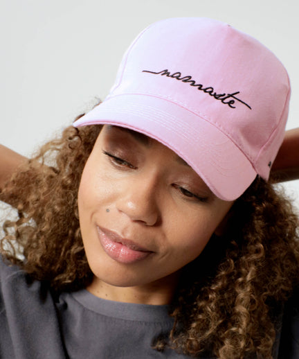 Yoga Cap Namaste organic cotton - pink | color:rosa |yoga cap namaste rosa