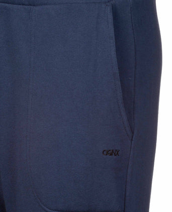 Jogger Pants Bio Baumwolle - blau | color:blau |yoga hose männer blau bio baumwolle