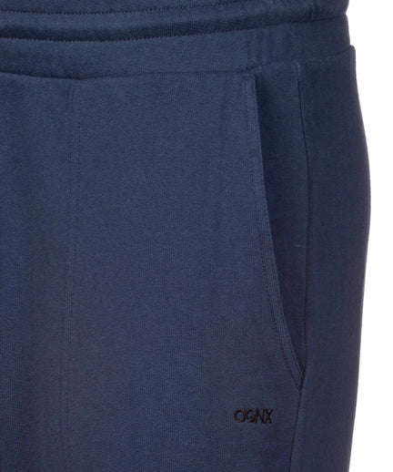 Jogger pants organic cotton - blue | color:blau |yoga hose männer blau bio baumwolle
