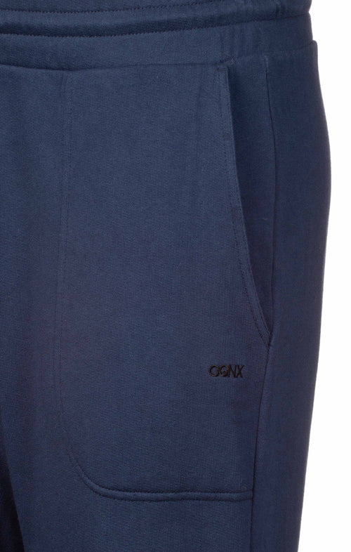| color:blau |yoga hose männer blau bio baumwolle