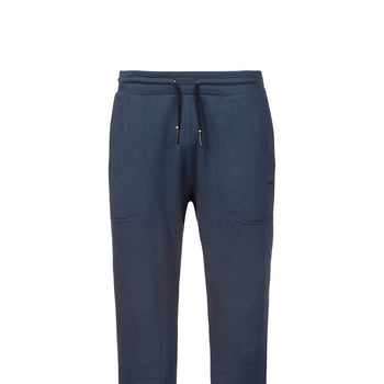 Jogger pants organic cotton - blue | color:blau |yoga hose männer blau bio baumwolle