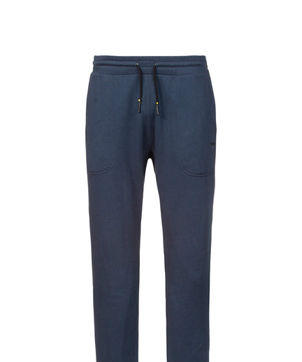 Jogger pants organic cotton - blue | color:blau |yoga hose männer blau bio baumwolle