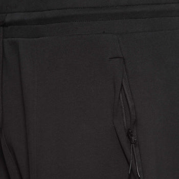 Jog Pants Deluxe organic cotton - black | color:schwarz |yoga hose schwarz tasche reißverschluss