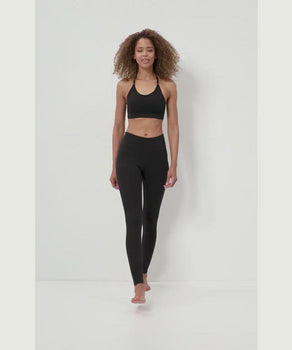 Basic Leggings 2.0 Bio Baumwolle - schwarz | color:schwarz |yoga leggings schwarz baumwolle |yoga kleidung |leggings blickdicht