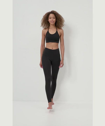 Basic Leggings 2.0 organic cotton - black | color:schwarz |yoga leggings schwarz baumwolle |yoga kleidung |leggings blickdicht