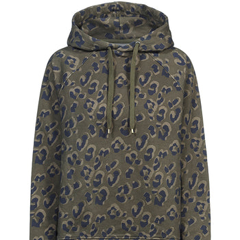 Hoodie Leo Bio Baumwolle - grün | color:grün |leo hoodie olive |kapuzenpulli leo