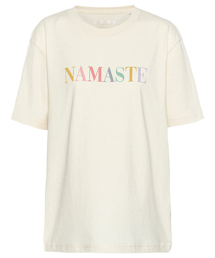 | color:weiss |yoga t-shirt namaste weiss