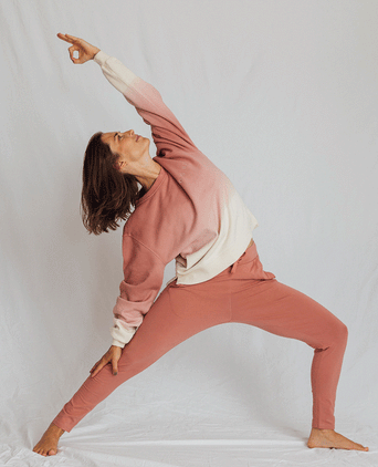 Harem Pants Bio Baumwolle - rot | color:rot |yoga hose harem pants rot |yoga kleidung