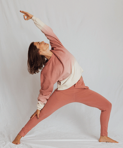 Harem Pants Bio Baumwolle - rot | color:rot |yoga hose harem pants rot |yoga kleidung