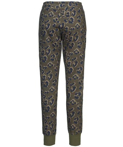 Jog Pants Leo organic cotton - green | color:grün |leo jogginghose grün |leo yoga hose