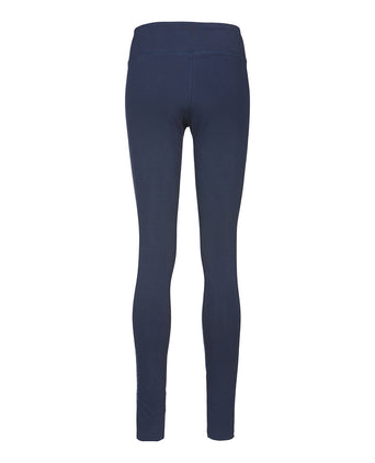 | color:blau |leggings namaste blau bio baumwolle nachhaltig