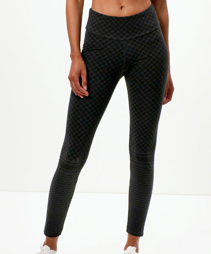 Leggings Keffiah organic cotton - gray | color:grau |yoga leggings baumwolle keffiah |yoga kleidung