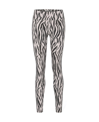 | color: weiss |yoga leggings zebra beige