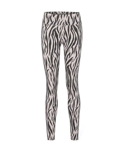 | color: weiss |yoga leggings zebra beige