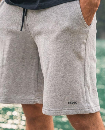 Perfect Shorts Bio Baumwolle - grau | color:grau |yoga shorts männer grau bio baumwolle