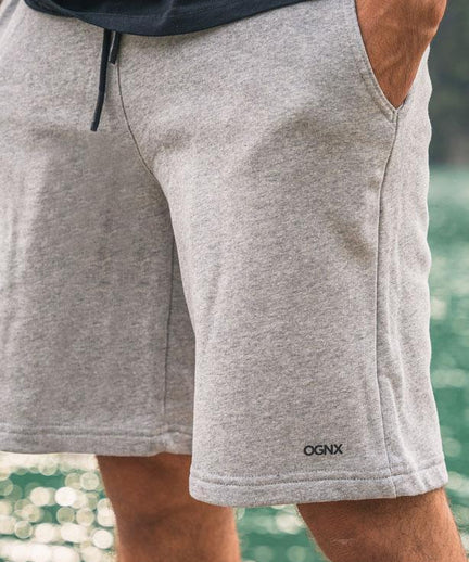 Perfect Shorts Bio Baumwolle - grau | color:grau |yoga shorts männer grau bio baumwolle