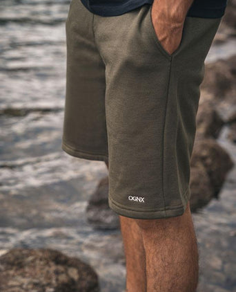 Perfect Shorts Bio Baumwolle - grün | color:grün |yoga shorts männer grün bio baumwolle