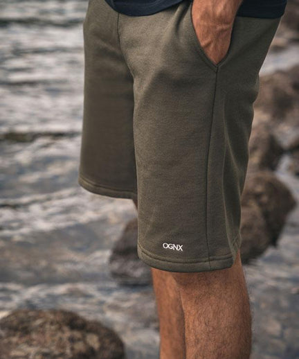 Perfect Shorts Bio Baumwolle - grün | color:grün |yoga shorts männer grün bio baumwolle